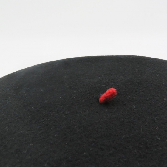 Black Fashion Beret - Le Béret Français
