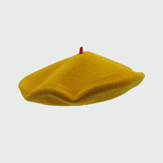 Mustard Fashion Beret - Le Béret Français