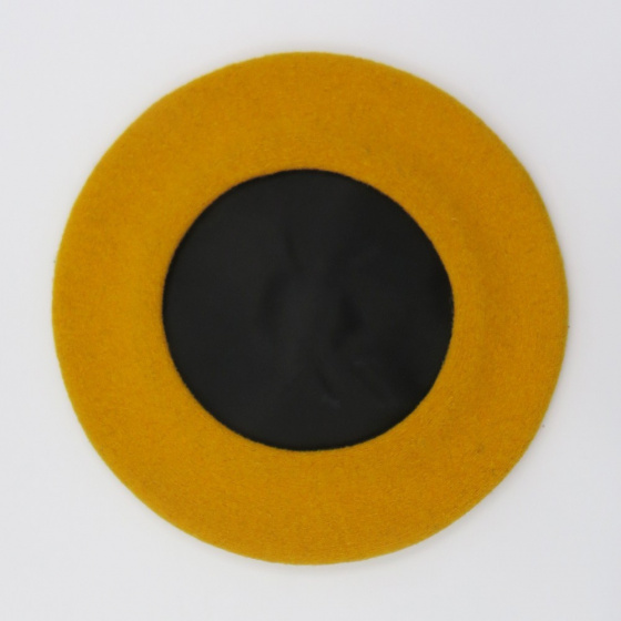 Mustard Fashion Beret - Le Béret Français