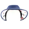 Casquette Visière Sofia Anti-UV Marine- Mtm Reference : 9043 | Chapellerie Traclet