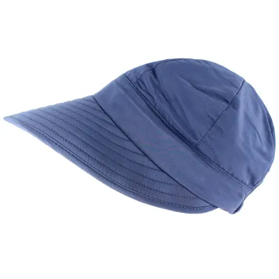 Casquette Visière Sofia Anti-UV Marine- Mtm Reference : 9043 | Chapellerie Traclet