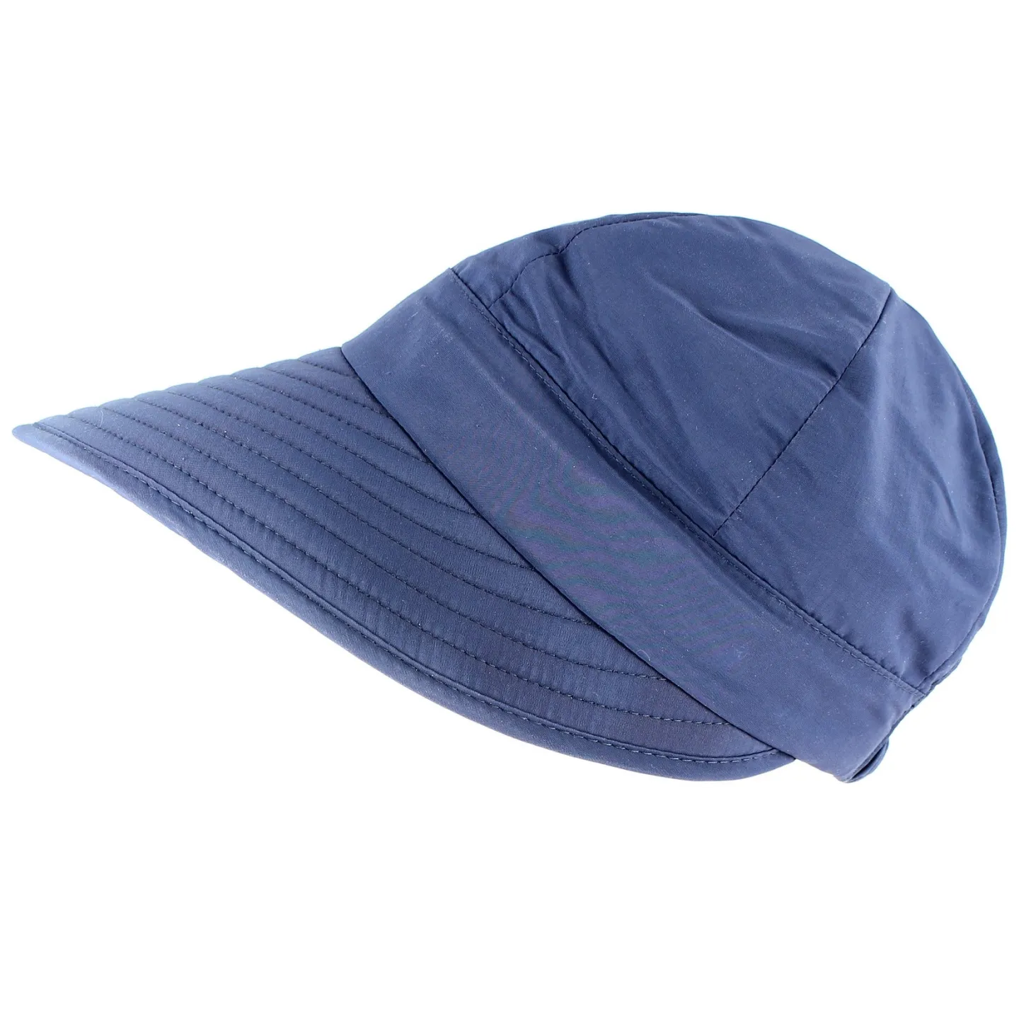 Casquette Visière Sofia Anti-UV Marine- Mtm Reference : 9043 | Chapellerie Traclet