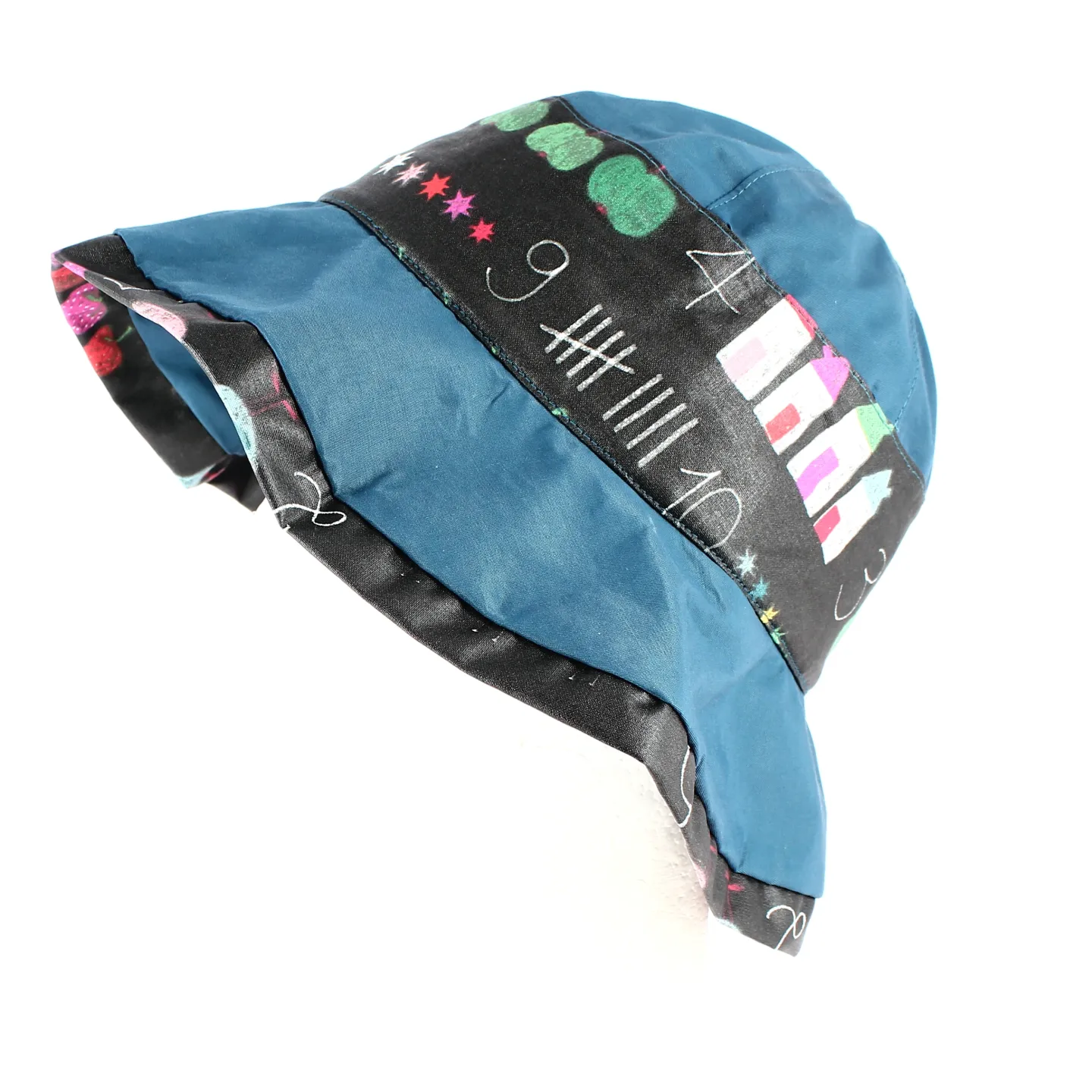 Bob de Pluie Acate Pliable Bleu Canard - Mtm Reference : 9045 | Chapellerie Traclet