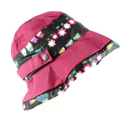 Acate Foldable Rain Bucket Hat Blackcurrant - MTM Reference: 9046 | Traclet Hat Shop