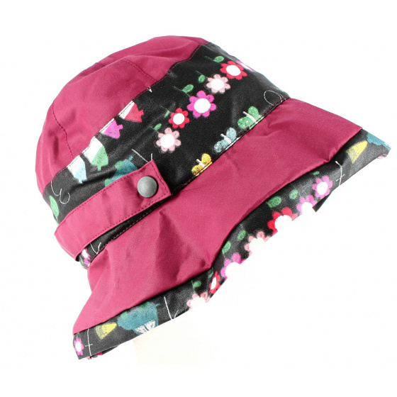 Acate Foldable Rain Bucket Hat Blackcurrant - MTM