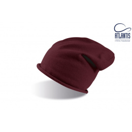 Burgundy Oversized Long Doozy Beanie