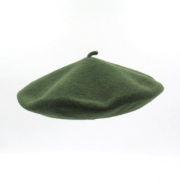 The Classic Khaki French Beret- Le Béret Français