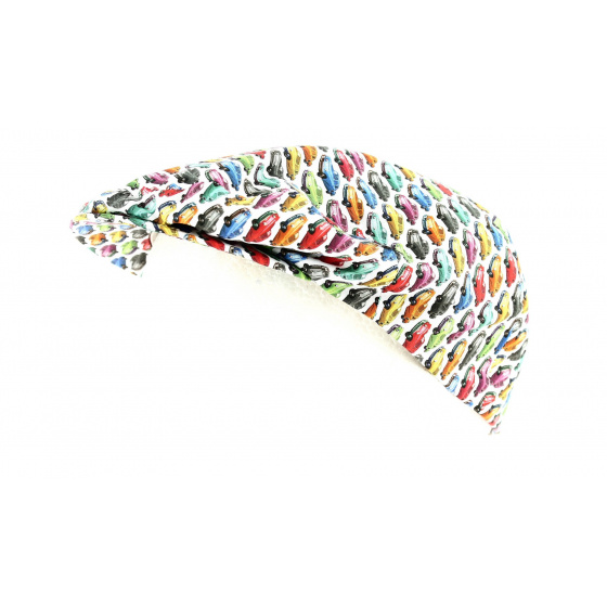 Kids' and Men's Summer Flat Cap Car Print Cotton - City Sport