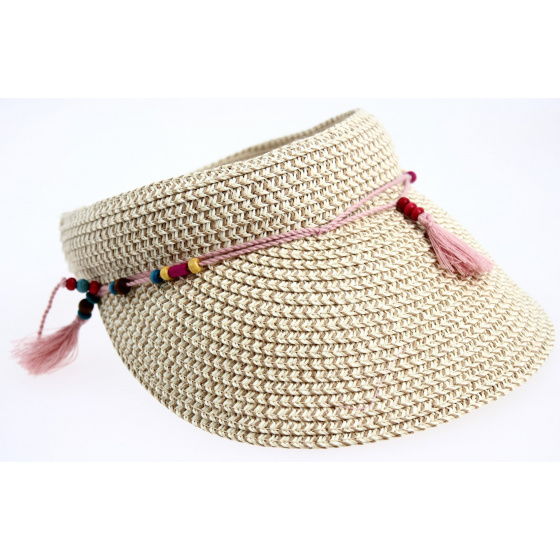 Reka Natural Paper Straw Visor - Barts