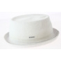White Bamboo Mowbray Porkpie Hat - Kangol
