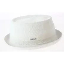 Chapeau Porkpie Bamboo Mowbray Blanc- Kangol Reference : 9090 | Chapellerie Traclet