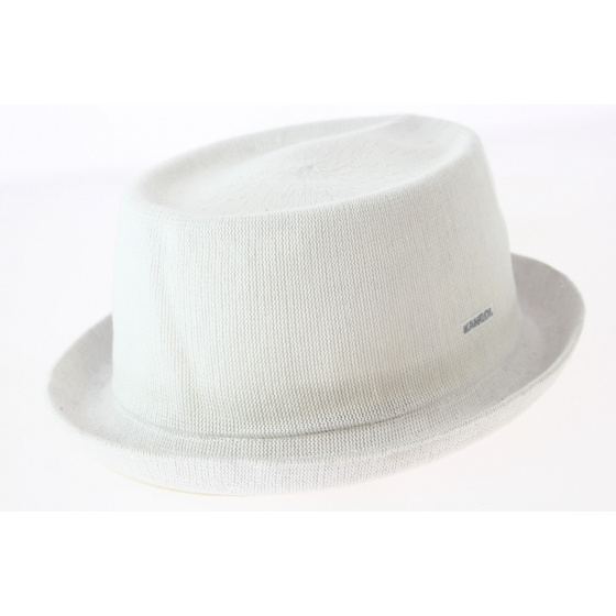 White Bamboo Mowbray Porkpie Hat - Kangol