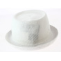 White Bamboo Mowbray Porkpie Hat - Kangol