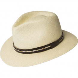 Stansfield Panama Fedora Hat - Bailey