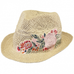 Trilby Oudon Natural Straw Hat - Barts