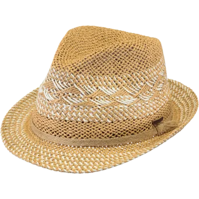 Tarragon Trilby Hat Natural Paper Straw - Barts Reference: 9104 | Traclet Hat Shop