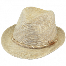 Trilby Hat Child Jinotega Cotton Beige- Barts