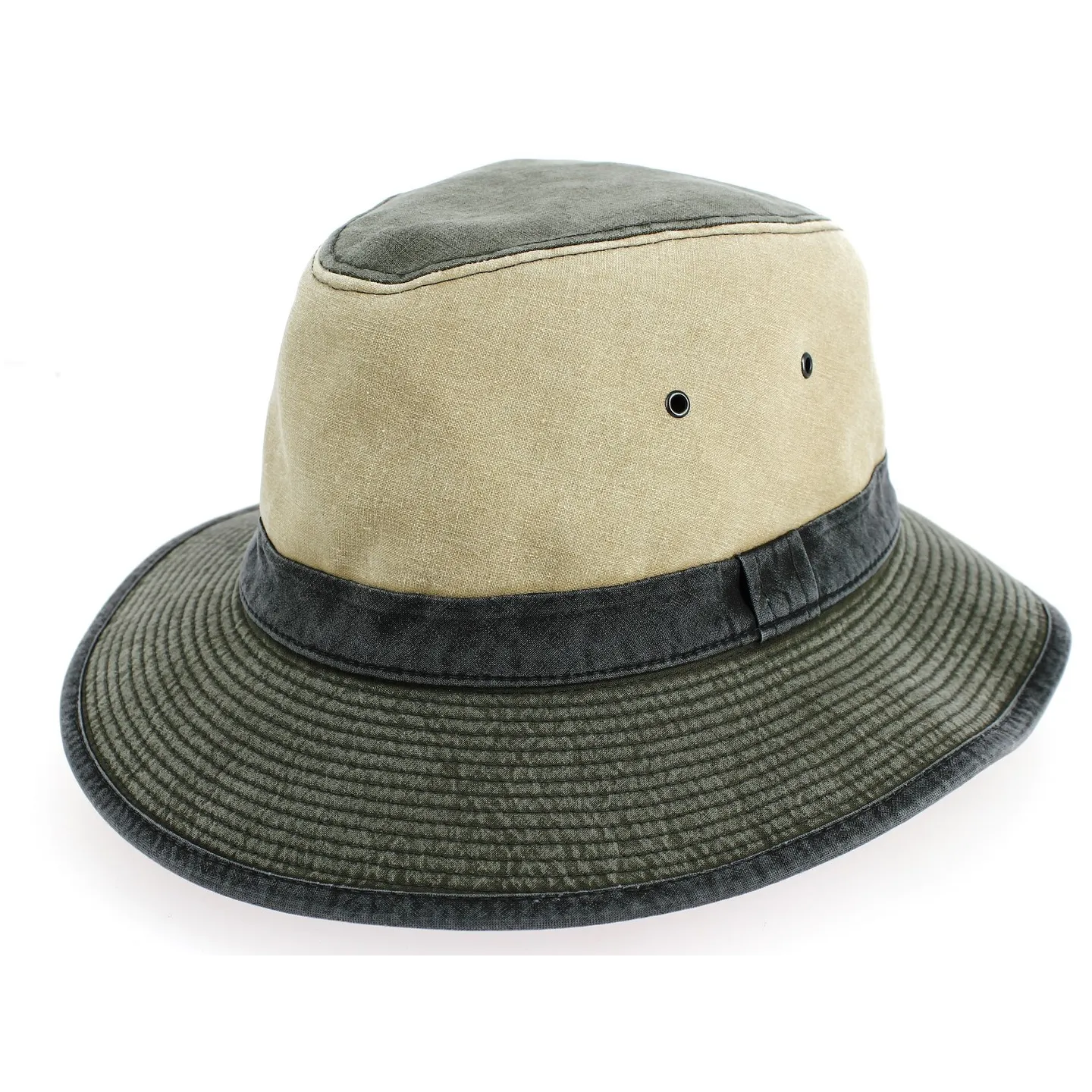 cotton safari hat 3 colors - cotton hat Reference: 8522 | Chapellerie Traclet