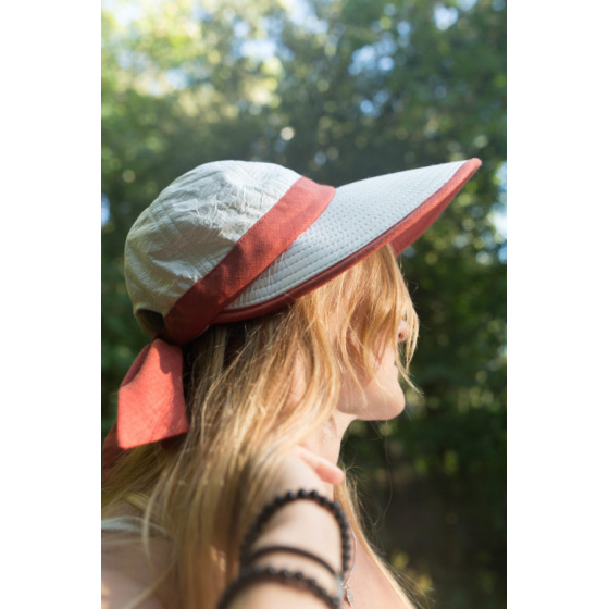 Casquette visière Haute Protection Bauloise Terracotta - Soway