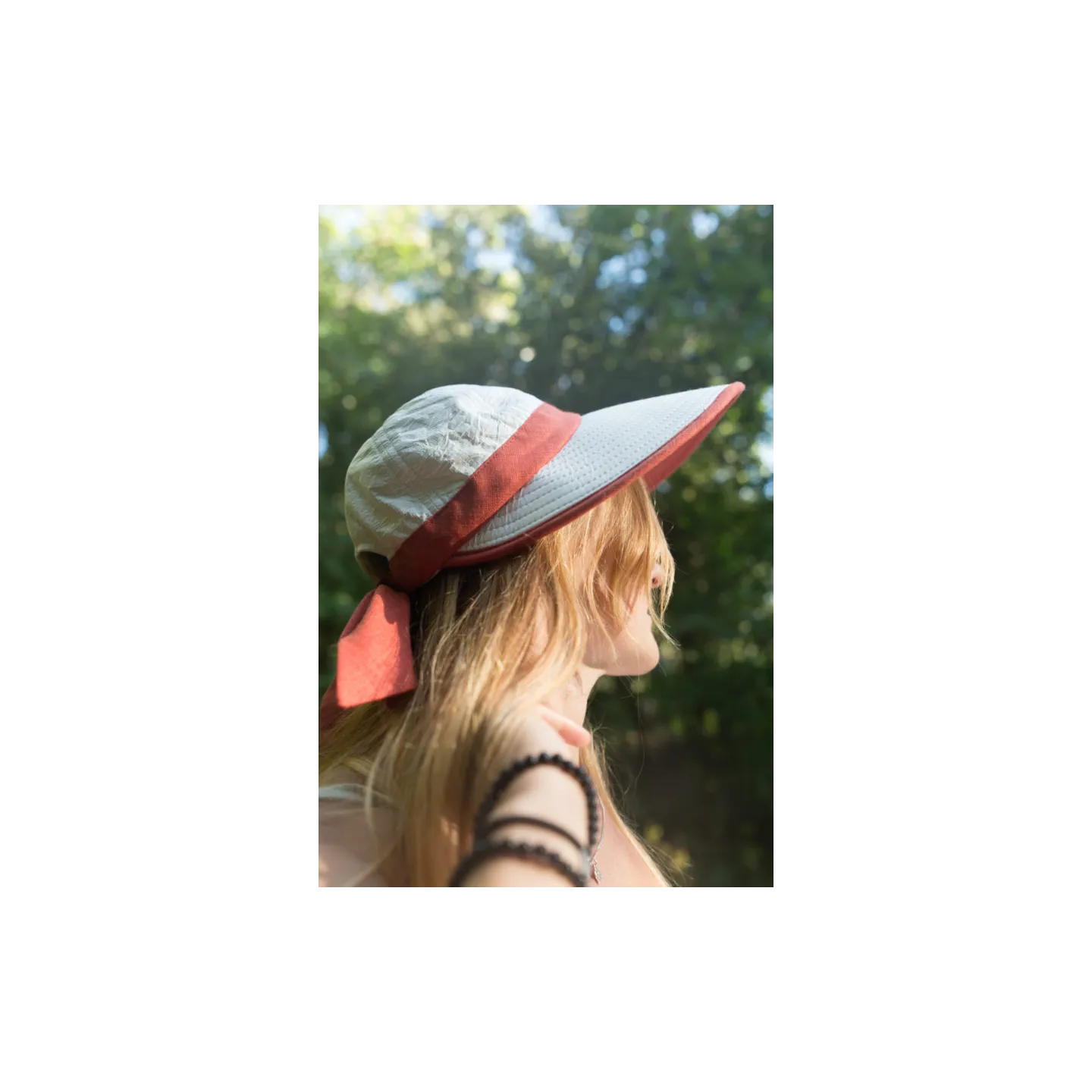 Bauloise High Protection Visor Cap Terracotta - Soway Reference: 9136 | Traclet Hat Shop
