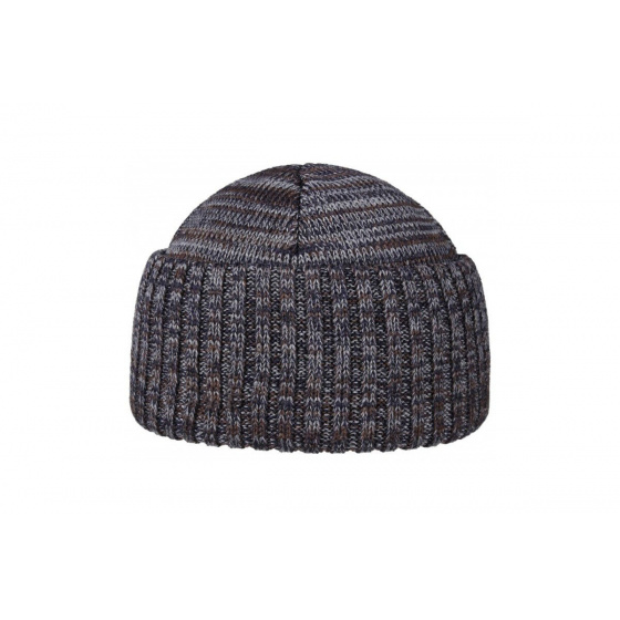 Gray Wool Cuffed Beanie - Traclet