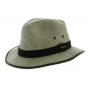 Green Cotton Wellfleet Traveller Hat - Stetson