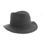 Black Cotton Butler Traveler Hat - Stetson