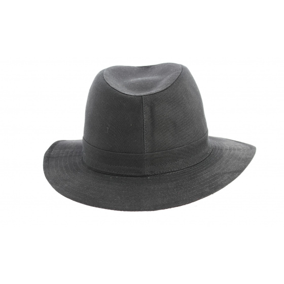 Black Cotton Butler Traveler Hat - Stetson