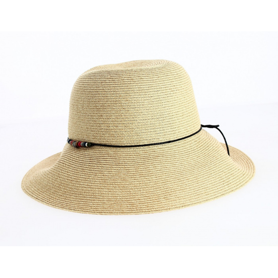 Women's Natural Toyo Wide-Brimmed Hat - Stetson