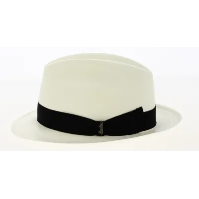 Chapeau Napoli Panama Fino - Borsalino Reference : 1715 | Chapellerie Traclet