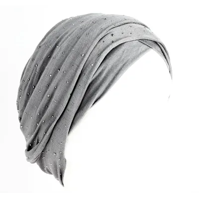 Turban Bella Gris Reference : 4903 | Chapellerie Traclet
