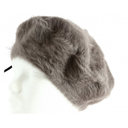 Béret Angora Charme Taupe- TRACLET 