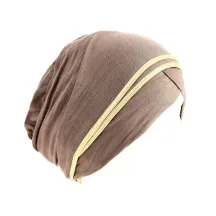 Turban Nubie Taupe/Or Reference : 9174 | Chapellerie Traclet