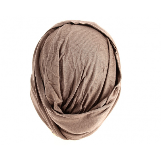 Turban Nubie Taupe/Or Turban Nubie Taupe/Or