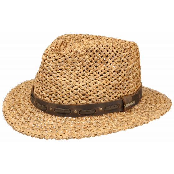 chapeau fedora paille