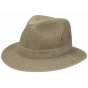 Stetson Virginia Organic Cotton Traveler Hat Khaki UPF 40+