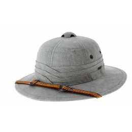 Casque Colonial Pith Gris- Stetson 