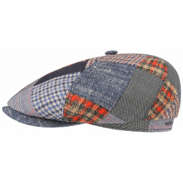 Casquette brooklin Belfast Patchwork - Stetson