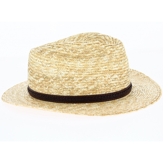 Arnaud Woven Straw Traveller Hat - Traclet