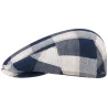 Casquette Plate Kent Lin à Carreaux- Stetson  Reference : 9203 | Chapellerie Traclet