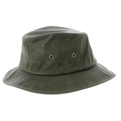 Leigneux Khaki Rain Hat - Traclet Reference: 9213 | Traclet Millinery