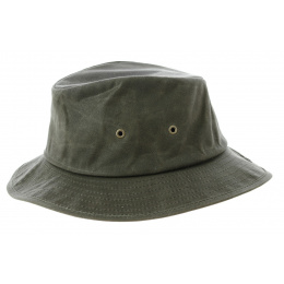 Leigneux Khaki rain hat -Traclet