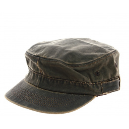 Brown Army Cap - Dorfman Pacific Co