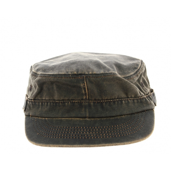 Brown Army Cap - Dorfman Pacific Co