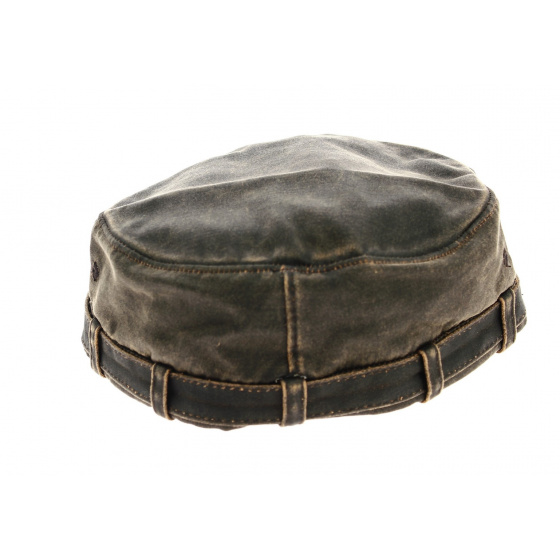 Casquette Army Marron- Dorfman Pacific Co Casquette Army Marron- Dorfman Pacific Co