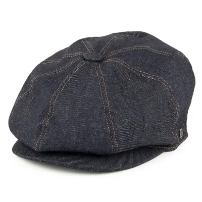 Casquette Irlandaise Newsboy Jean - Jaxon Reference : 2539 | Chapellerie Traclet