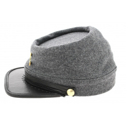 Gray Confederate Cap