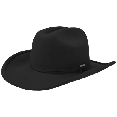 Stetson Takoha Black Wool Country Hat Reference: 9222 | Traclet Hat Shop