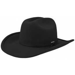 Takoha Country Hat Black Wool- Stetson