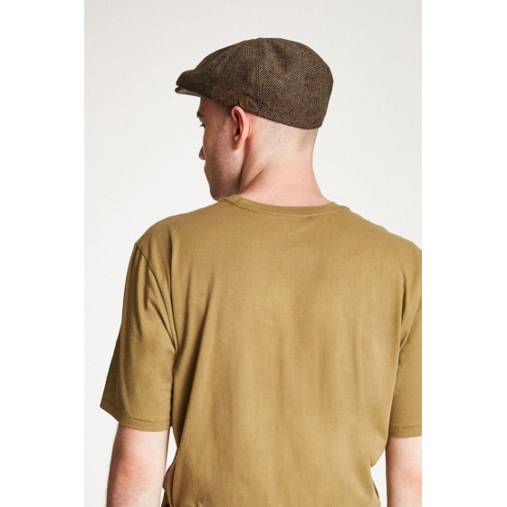 Casquette Brood Herringbone Chevron Marron - Brixton